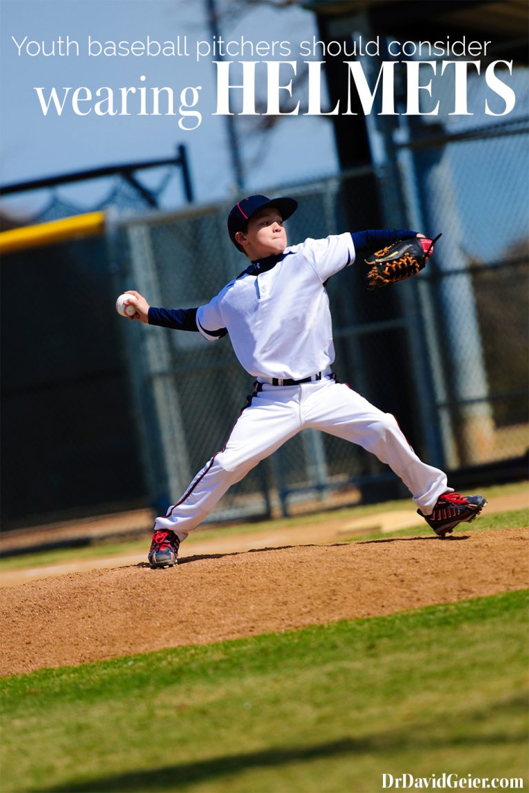 Helmets Why youth baseball pitchers should consider wearing them Dr