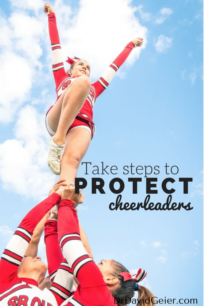 Strategies to decrease injuries in cheerleading | Dr Geier