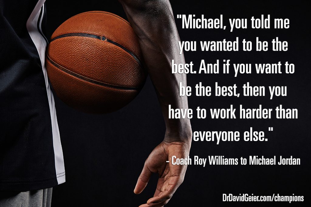 What you can learn from Michael Jordan about motivation | Dr Geier