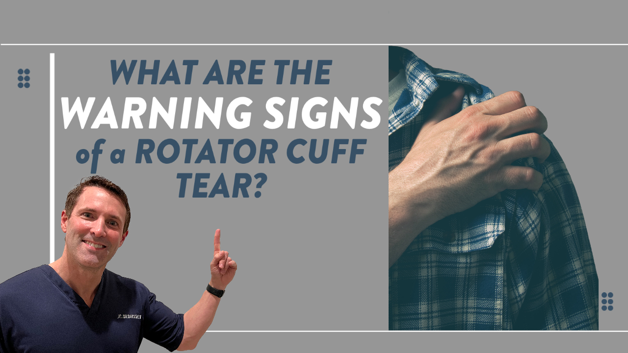 What Are Warning Signs Of A Rotator Cuff Tear Dr Geier